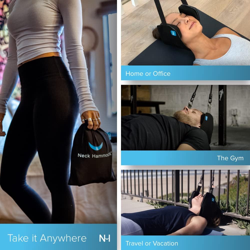 The Original Neck Hammock® – Patented, FDA Registered Neck Stretcher for Cervical Traction & Relaxation