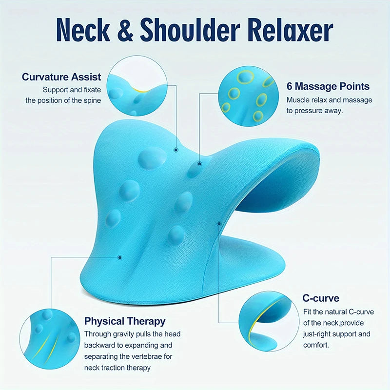 U Shaped Cervical Spine Massage Pillow
