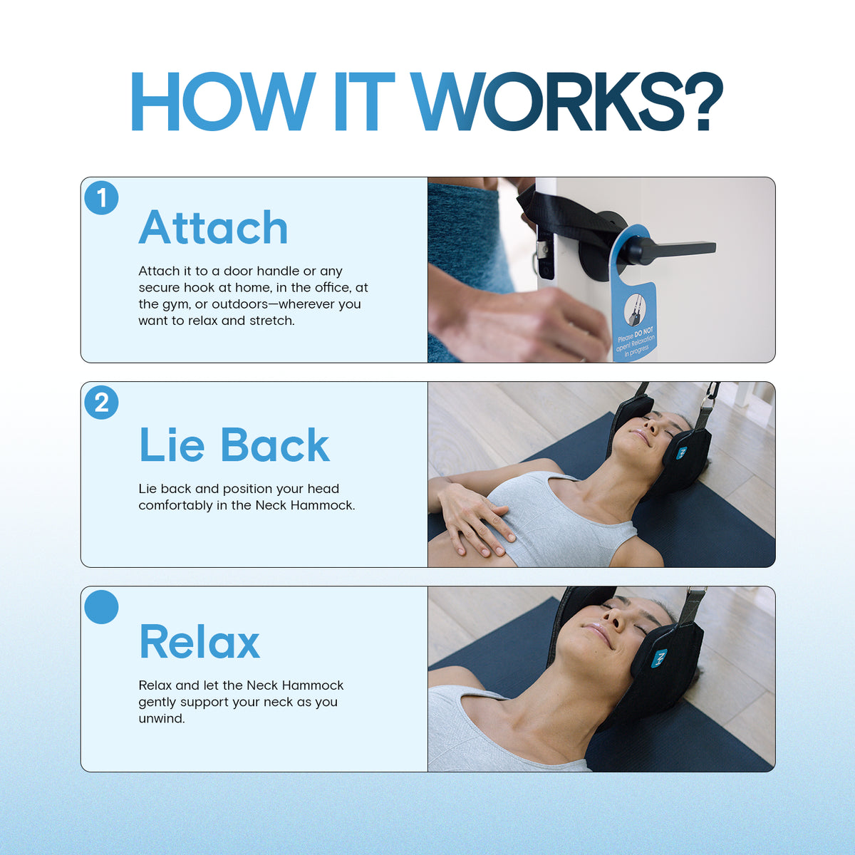 Neck Hammock® Cervical Neck Stretcher