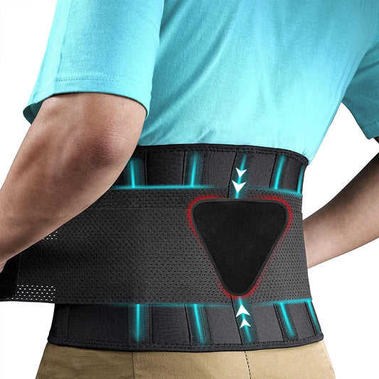 Anti skid Lower Back Brace Orthopedic Lumbar Support with Pad