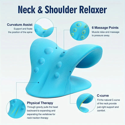 U Shaped Cervical Spine Massage Pillow